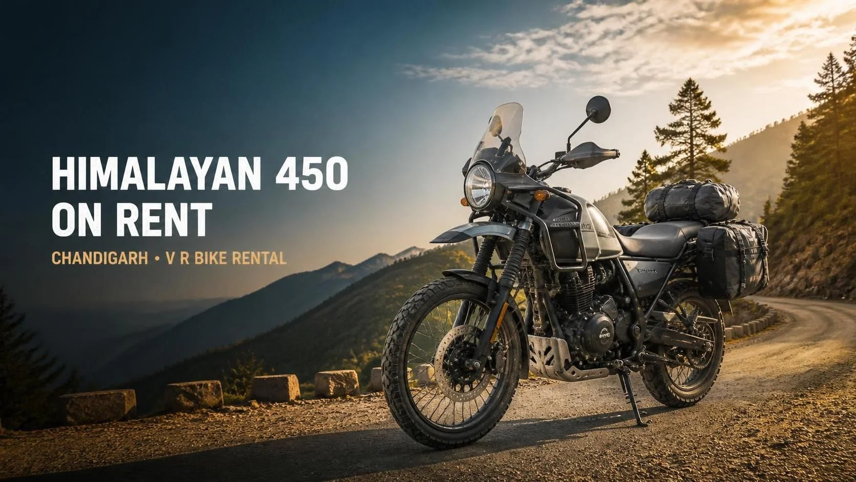 Rent a Himalayan 450 in Chandigarh and Explore the Mountains with Confidence